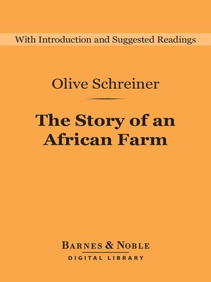 cover image of The Story of an African Farm (Barnes & Noble Digital Library)